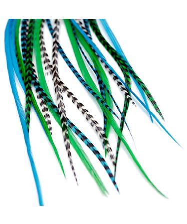 Real Feather Hair Extensions - Valley (3 Feathers)