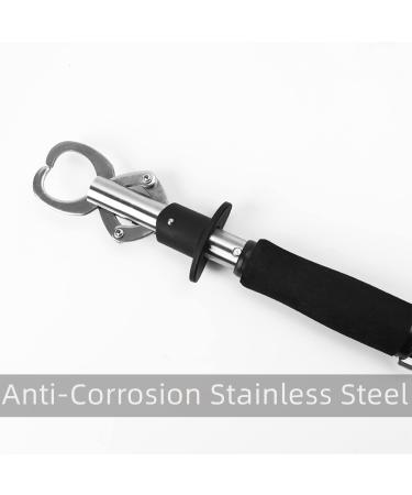 Professional Fish Gripper with Scale Stainless Steel Fish Holder Grabber 33 Pound Fish Lip Grip Boga Grip Fishing Tool - Buy Online on GoSupps.com