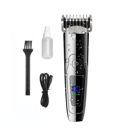 Hair Clippers Electric Shaver Lightweight Hair Clippers Men's Fine-Tuning LED Display Electric Clippers V-072