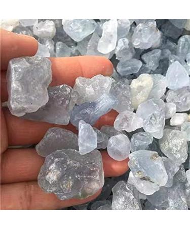 raw Minerals Crystals Natural Sky Blue Celestite Rough Gemstone 100g - Buy Online on GoSupps.com
