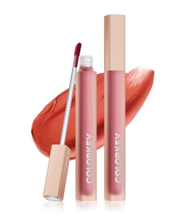 COLORKEY Soft Matte Water Tint  Hydrating Glossy Lip Gloss  Long-Lasting Liquid Lipstick | Moist Fit Without Stickiness | Moisturized | Transparent | Highly Pigmented Lip Tint(R303 Mist Thorns)