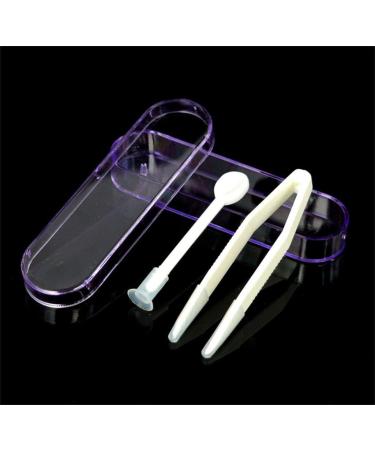 Buy Soft Antibacterial Contact Lens Inserter/Remover Tweezers & Case Kit (Pink) - International Shipping Available - Buy Online on GoSupps.com