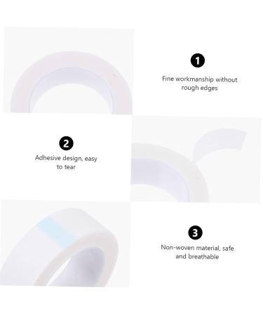Didiseaon 32 Rolls Eyelash Tape - Premium Eyelash Extensions Supplies Non-Woven Fabric Skin Cover Tapes for Perfect Application - Buy Online on GoSupps.com
