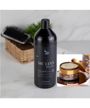  Zap Zap Me Leva Brazilian Keratin Treatment 2x1L + Ztox Mascara Macadamia & Chia Regeneration Oil 400g - Buy Online on GoSupps.com