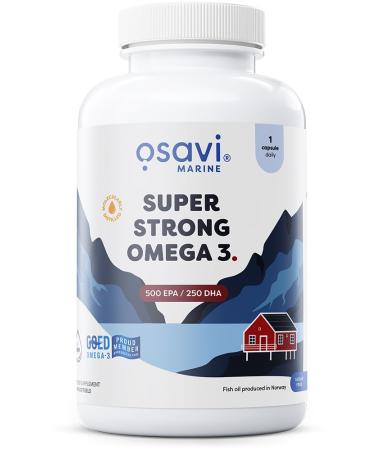 Osavi Super Strong Omega 3, 500 EPA / 250 DHA - 180 softgels