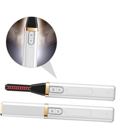 Mikinona Eyelash Clip Eyelash Beautifying Rechargeable Eyelash Curler Electric Lash Curler Lady Tools Eyelash Heated Curler Hot Eyelash Curler Hair Heating Curler Lash Tool White Abs - Buy Online on GoSupps.com