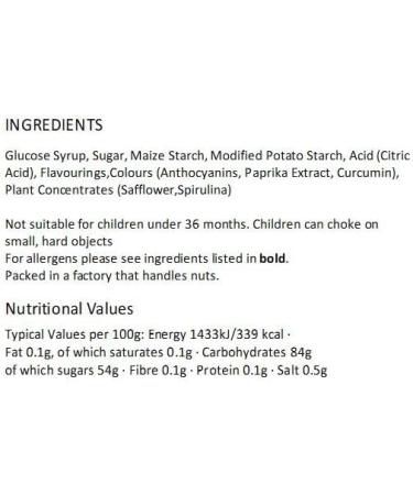 American Hard Gums Sweets Gift Jar - Buy Online on GoSupps.com