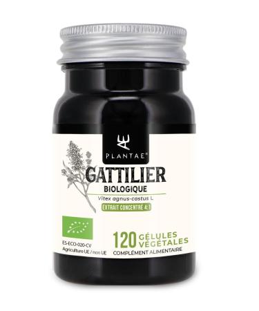 Chasteberry Bio (Vitex agnus-castus) * Plantae * 120 vegetable capsules * Chasteberry fruit concentrate * Participates in hormonal regulation