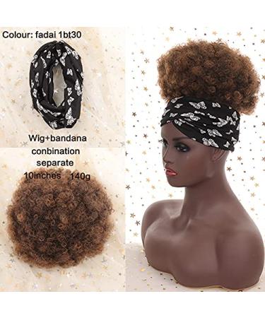 Synthetic Buns Boy Wig - 10 Inch Afro Puff Hair Accessories for Girls & Women | International Shipping Available - Buy Online on GoSupps.com