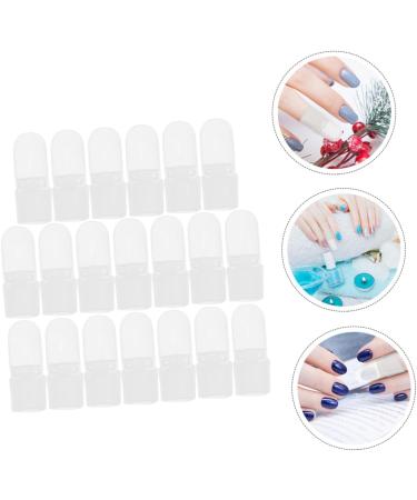 Healeved 30pcs Nail Case Para U as Nail Latex Barrier Nail Polish Protector Nail Polish Covers Skincare Tools Manicure Protector Tools Nail Tools for Nail Manicure Tools White 4x2cm White - Buy Online on GoSupps.com