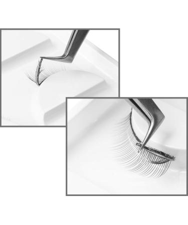 Gemerry 25 Pairs of Self-Adhesive Practice Eyelashes for Beginners | Includes 7 Pads & 1 Brush | Perfect for Eyelash Extensions - Buy Online on GoSupps.com