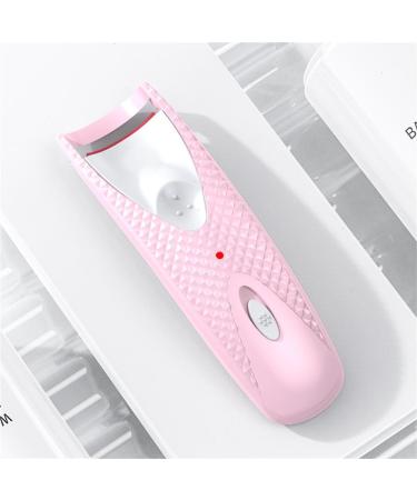 Heated Eyelash Curler Professional Electric Last Curler for Women Electric Last Curler with Double Silicone Pad Long Lasting Curling Eyelash Makeup Tools for Women Beautiful Lashes#pink