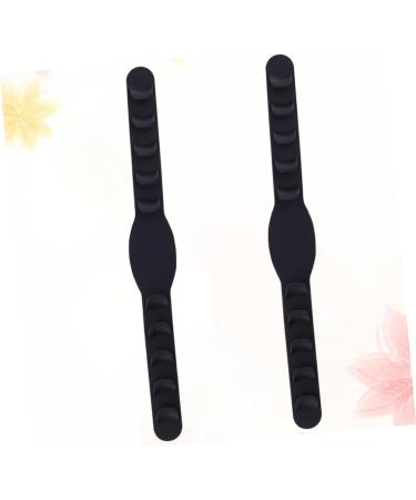 Gleavi 5ST Clothes Bar Elastic Gummy Blades & Anti-Slip Handle Reusable Face Mask Holder & Hanger for Kids 19.9x1.2cm - Buy Online on GoSupps.com