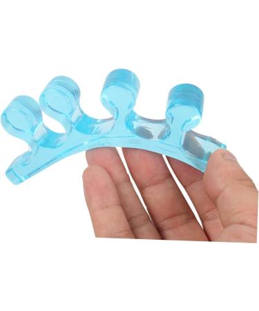 Silicone Gel Shoe Insole Spreaders - 1 Pair Blue Gel Stretchers & Bunion Cushions - Buy Online on GoSupps.com