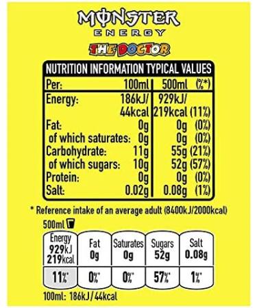  Monster Monster The Doctor Cans 12 x 500 ml - Buy Online on GoSupps.com