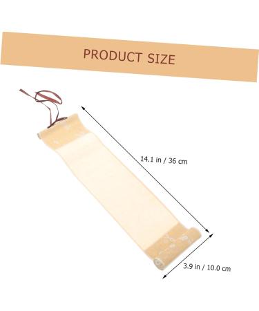 NUOBESTY Rice Paper Scroll Calligraphy Asian Silk Scroll Prop Chinese Paper Scrolls Office Hanging The Fabric Assorted Color 2 38X10X2.5CM - Buy Online on GoSupps.com