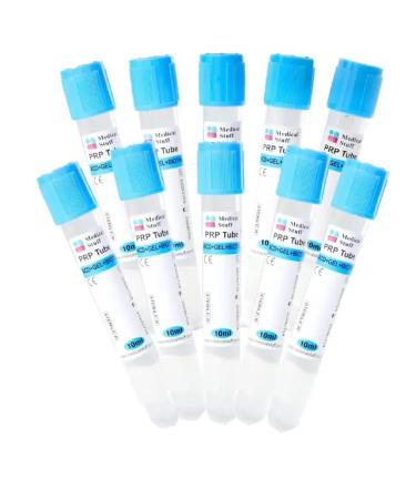 Lot de 50 tubes PRP la biotine pour th rapie plasmatique riche en plaquettes 10 ml avec gel ACD