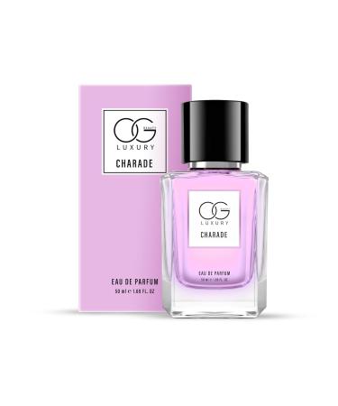 O.G BEAUTY LUXURY Charade Eau De Parfum 50ml | Elegant Fragrance for Women with Pear Clementine & Pink Pepper | Enriched with Jasmine Peony & Cedar | Long-Lasting Perfume for Every Occasion