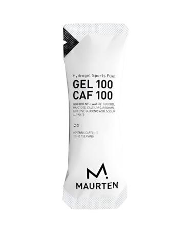 Maurten Morten GEL100 CAF100 Box of 12 sachets of coffee-flavored hydrating mix
