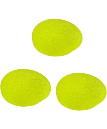 GLEAVI Finger Grip Ball - 3pcs Stress Relief & Finger Exercise Grip Balls for Hand Strengthening - Egg-Shaped Training Tools - Buy Online on GoSupps.com