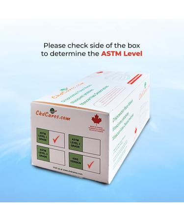 Kids & Children Face Masks - Made in Canada - 3 Layered - Level 1 - Perfect for Indoor and Outdoor use - CKDCARES Pediatric Disposable Masks - Buy Online on GoSupps.com