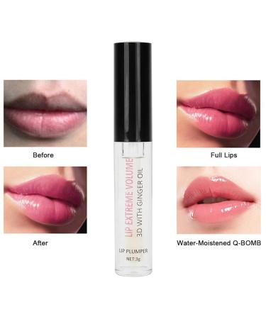 Lip Plumper Gloss - Deep Moisturizing Balm Serum for Enhanced Elasticity & Fine Line Reduction | Hydrating Lip Care - Buy Online on GoSupps.com