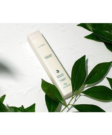 L ANZA Healing Strength White Tea Shampoo - Strengthens Protects & Restores Weak Hair | Luxury Hair Care for Split Ends & Frizz Control (10.1 Fl Oz - Buy Online on GoSupps.com