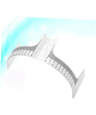 FRCOLOR 1pc Mask Flexible Eyebrow Measure Eyebrow Shaper Ruler Positioning Ruler Eyebrow Trimming - Buy Online on GoSupps.com
