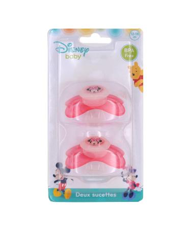 Buy BabyCalin ZEN261902 Pacifier Set - Mincie Pink Girl 2 Multi-Coloured Pieces for International Shipping - Buy Online on GoSupps.com