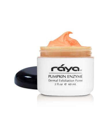 RAYA Pumpkin Enzyme Facial Puree (127) | Gentle and Exfoliating Treatment for All Skin | Reduces Fine Lines and Minimizes Pore Size