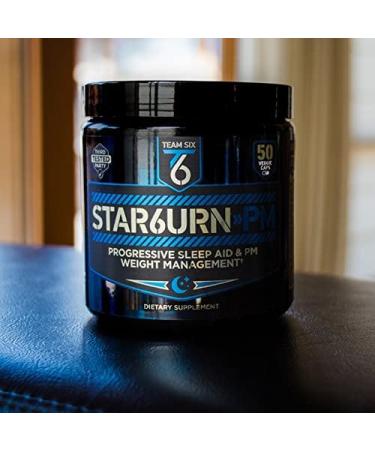 T6 STAR6URN-PM Fat Burner & Sleep Aid with Green Coffee Bean & Garcinia Cambogia - 50 Veggie Caps - Buy Online on GoSupps.com