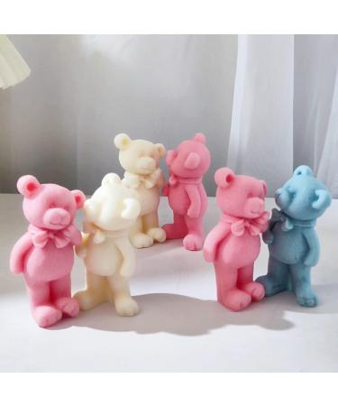 Little Bear Aromatherapy Candle Mold - 3D Veil Goddess Design for DIY Crafts & Soap Making - Perfect for Plaster & Epoxy Projects - Buy Online on GoSupps.com