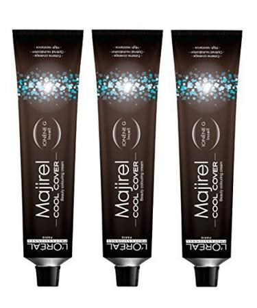 L'Oreal Paris Loreal 3 Pack Loreal Majirel Cool Cover 50ml 71 CC middenblond as