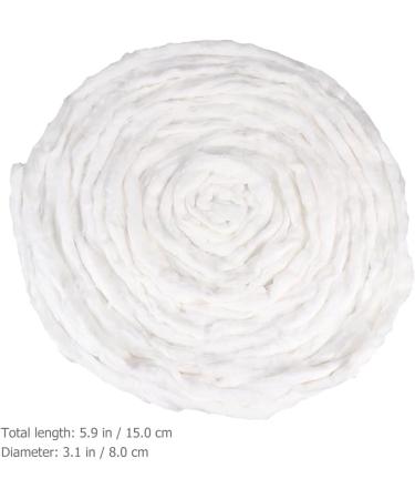 Ipetboom 1set Cotton Beauty Coil Beauty Coil Manicure Cotton Coil Perm Papers Salon Cotton Coil for Hair Perm Cotton Cotton Coil Stuffing Cotton Strips Hair Coils White - Buy Online on GoSupps.com