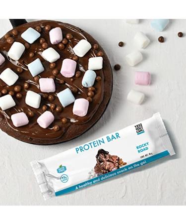 Yes You Can! Rocky Road Protein Bars - Healthy Snacks for Adults & Kids | Low Calorie & Gluten Free - 7 Bars - Buy Online on GoSupps.com
