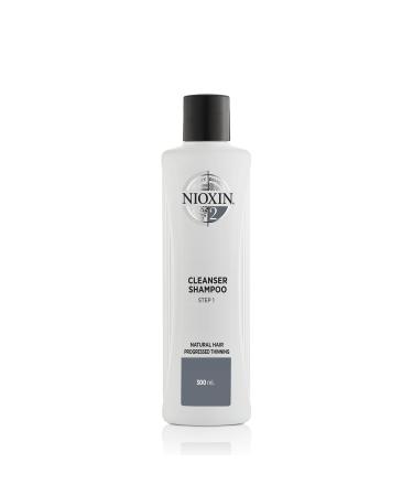 Nioxin 3-Part System | System 2 | Natural Hair with Progressed Thinning Hair Treatment | Scalp Therapy | Hair Thickening Treatment Shampoo 300.00 ml (Pack of 1)