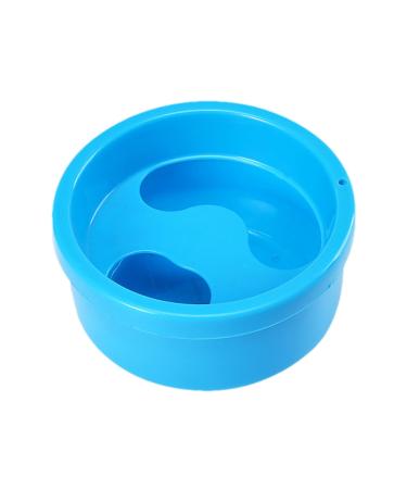 Wontool Manicure Soaking Bowl - Manicure Care Soak Bowl | Nail Soaking Container Manicure Hand Bowl Art Hand Wash Spa Tool Manicure Tool for Salon Home Blue