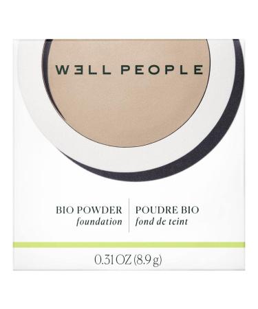WELL PEOPLE Bio Pressed Powder Foundation | Clean Non-Toxic Beauty (2W - Fair Golden Undertone) - Buy Online on GoSupps.com
