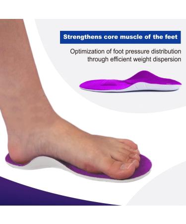Dr. Lee's Hallux Magic Insole - Arch Support & Pain Relief for Men & Women (L Purple) - Buy Online on GoSupps.com