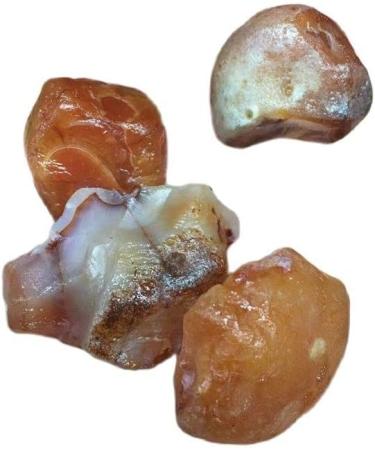 Natural Rough Carnelian Raw Stone Crystal Red Agate Reiki Gemstone Craft Decor - (Color: Random delivery Size: 15-30mm) Stone Mineral Specimen - Buy Online on GoSupps.com