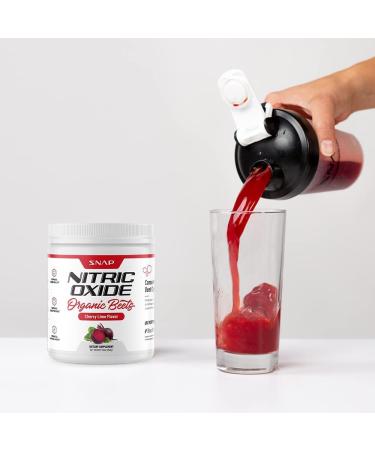 Organic Beet Root Powder - Supports Blood Pressure, Circulation & Heart Health - 250g (Cherry Lime) - Buy Online on GoSupps.com