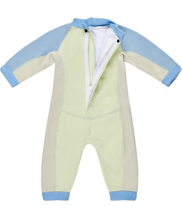 Konfidence Splashy Swimsuit | Eco-Friendly Baby Wetsuit | 6-9 Months Mjelle Jade - Buy Online on GoSupps.com