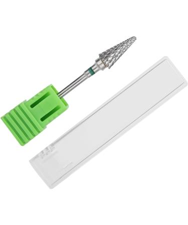 Tungsten Steel Nail Art Manicure Drill Electric Pedicure Manicure Grinding Head (Green Label) Gr nes Etikett - Buy Online on GoSupps.com