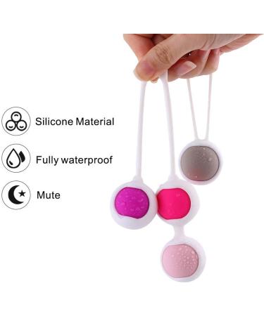 Shop Kegel Balls for Tightening | 6-Weight Exercise Kit for Bladder Control & Pelvic Floor Strength - Silicone Kegel Balls for All Levels - Buy Online on GoSupps.com