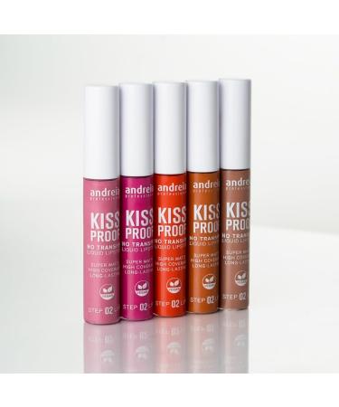  Andreia Andreia Kiss Proof Lipstick Rose No. 4 10ml - Buy Online on GoSupps.com