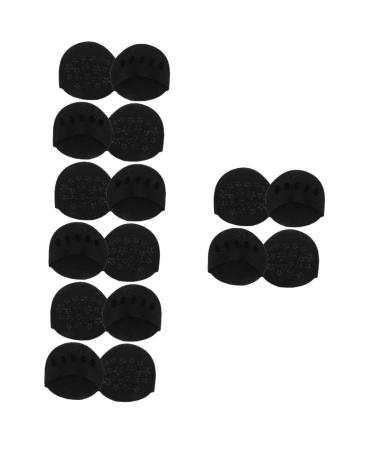 GLEAVI 8 Pairs High Heels Forefoot Pad Sole Insoles Summer Socks Invisible Socks Relief Half Socks Metatarsal Padded Socks Comfort Dress Heels Socks for Women Ladies Non-Slip Comfort Pad