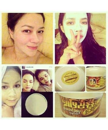 TANAKA *Natural* Burmese Face Mask Fairer Whiter Complexion Acne/Blemish Treatment - Buy Online on GoSupps.com