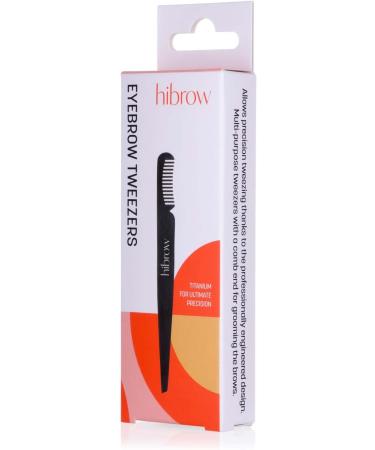Hi Brow Titanium Tweezers with Comb for Precision Hair Removal - Buy Online on GoSupps.com