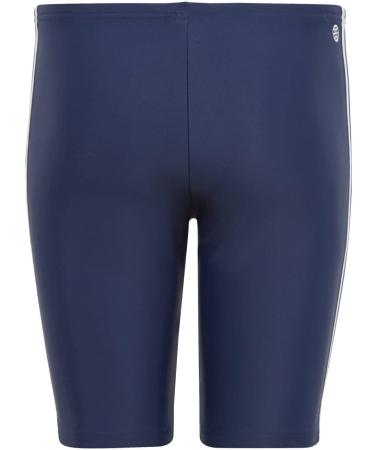 Adidas Boys 3S Jam Jammer (3-4 Years) - Durable White Swimwear for Kids | International Shipping Available - Buy Online on GoSupps.com