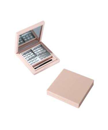 BIUDECO 2pcs Empty Eyeshadow Dish Empty Makeup Palette Magnetic with Pans Highlighters Makeup Tray